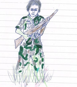 El terrible drama de los menores soldados