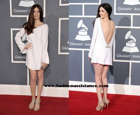 Paz Vega en los Premios Grammy 2011. Imágenes