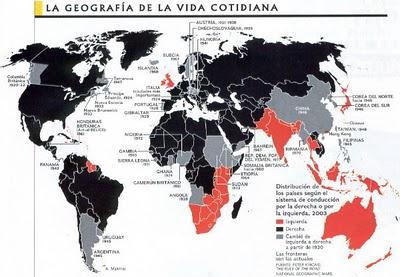 ¿Por qué los ingleses conducen por la izquierda?