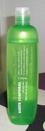 Deliplus Aceite Corporal de Aloe Vera