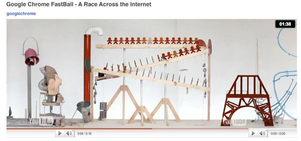 Google Chrome Fastball: Una carrera a través de Internet