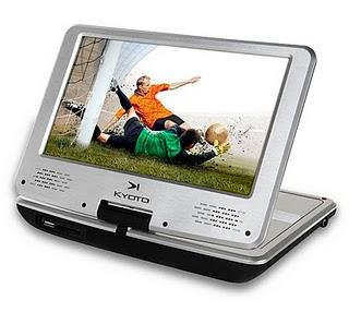 Lleva películas y videos a cualquier lugar con el nuevo Reproductor de DVD portátil de KYOTO
