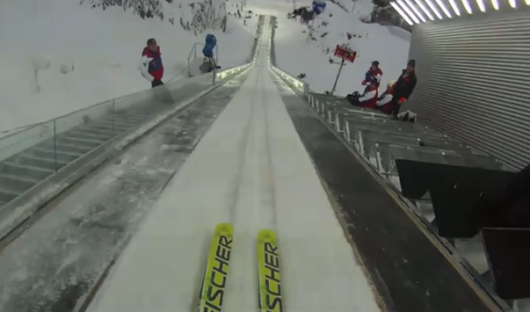 Ski Jump POV
