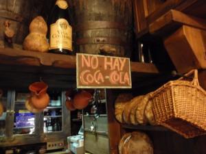 Esta foto está tomada en el Restaurante Maceiras de la calle Huertas de Madrid, hace un año EL LABERINTO DE LA AUSENCIA (5): ¿HAY RAZONES PARA CREER EN UN MUNDO MEJOR? 08.02.11