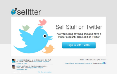 Selltter - La forma de comprar y vender en Twitter