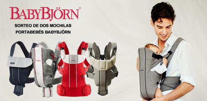 Sorteo de 2 mochilas portabebes BabyBjörn