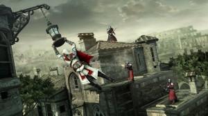 Ezio tiene ya una edad, pero sigue sin jubilarse, emperrado en dar saltitos por doquier.