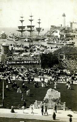 Tarjetas postales de hace 100 años: Cuba y España.