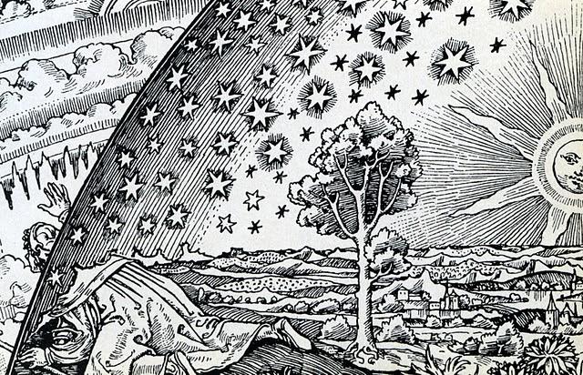 Dos pensadores de la filosofía universal, tres cosmógrafos y el Arte.