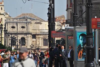 Sevilla en un domingo de Ramos.