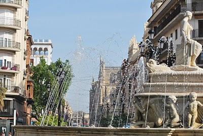 Sevilla en un domingo de Ramos.