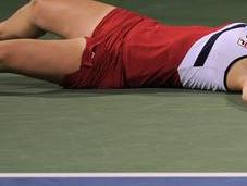 Dubai: Chakvetadze asustó todos desmayo