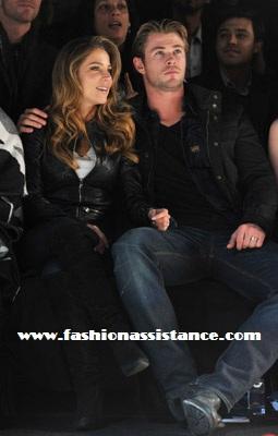 Mercedes Benz Fashion Week, Fall 2011. Elsa Pataky y muchos famosos asistieron a ver los desfiles. Front Row