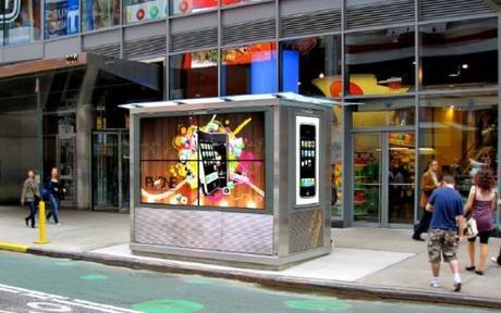 España / Estados Unidos: Cemusa instalará 8 muppis digitales en kioskos de Times Square