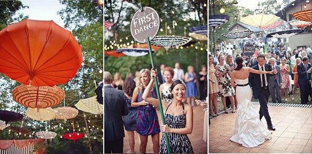 Ideas Originales: Paragüas en la pista de baile