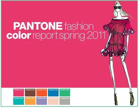 PANTONE : LOS NUEVOS COLORES DE LA PRIMAVERA/VERANO