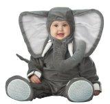 Lil Characters Infant Elephant Costume, Dark Grey/Light Grey, 12-18 Months