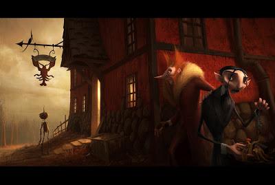 Primeras pruebas de arte conceptual de 'Pinocchio', de Guillermo del Toro