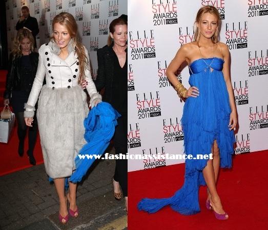 El abrigo de Blake Lively que no vimos en la Gala de los Premios Elle en Londres