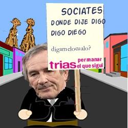 Estrategia política básica: porqué Trias dice que prefiere que gane el favorito de las primarias del PSC
