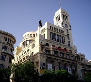 Uno de los emblemas de Madrid, el Circulo de Bella Artes.