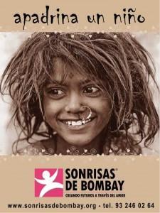 poster sonrisas de bombay 225x300 El apadrinamiento asegura el bienestar de un niño