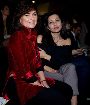Cibeles Madrid Fashion Week, Otoño/Invierno, 2010-1011. El estilo de los famosos. Front Row