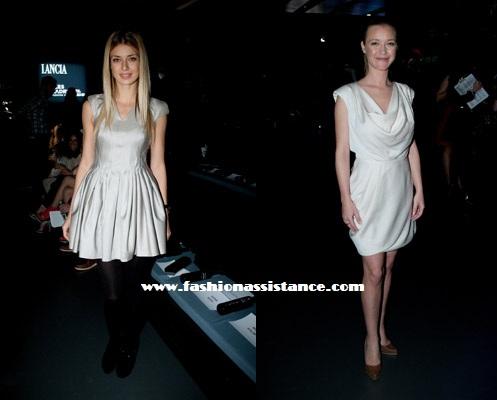 Cibeles Madrid Fashion Week, Otoño/Invierno, 2010-1011. El estilo de los famosos. Front Row