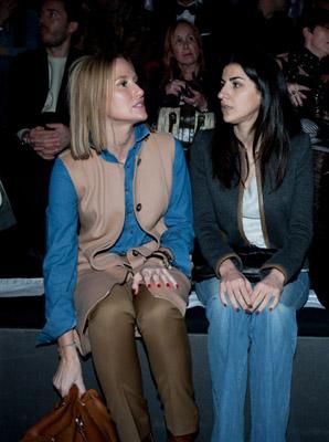 Cibeles Madrid Fashion Week, Otoño/Invierno, 2010-1011. El estilo de los famosos. Front Row