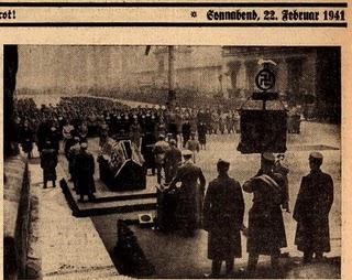 Funeral de estado para Hermann Kriebel – 20/02/1941.