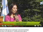 Ministro Bergman entregó Comunidad Mapuche Curruhuinca, Bastón Filosófico