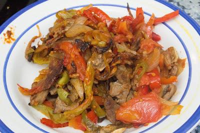 Fajitas de ternera fit