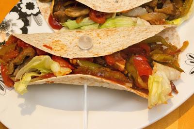 Fajitas de ternera fit