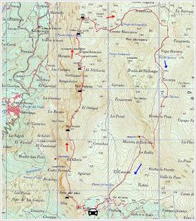 Pena Alba-L.lampaza-Pelitrón-El Gorbizusu-La Mor de la Col.lá-El Baul.lal
