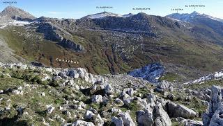 Pena Alba-L.lampaza-Pelitrón-El Gorbizusu-La Mor de la Col.lá-El Baul.lal