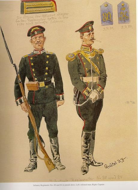 El Ejército ruso por Richard Knötel (1907-1917) (Primera Parte)