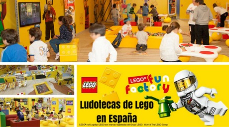 Ludotecas Lego en España Lego Fun Factory planes con niños