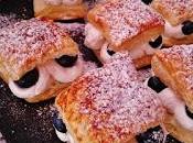 Pastelitos hojaldre nata