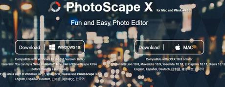 PhotoScape X editor de imágenes para Mac y Windows