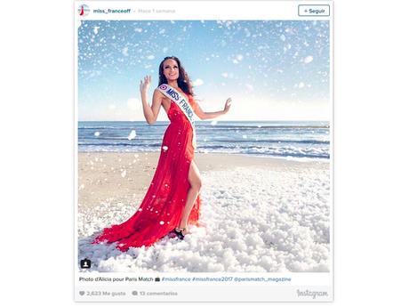 Polémica por “blanqueamiento” a la piel de #Miss #Francia #Belleza #Salud #Mujeres (FOTOS)