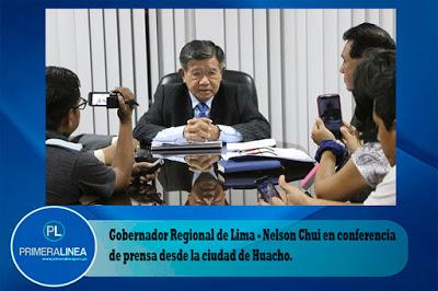 NELSON CHUI: “DEJAREMOS UNA RUTA TRAZADA PARA QUE CONTINÚEN CON EL PLAN DE DESARROLLO INTEGRAL DE LA REGIÓN LIMA”...