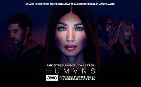 El próximo miércoles 11 de enero a las 22:10 horas, el canal estrena en exclusiva en  España el primer capítulo de la segunda temporada de Humans