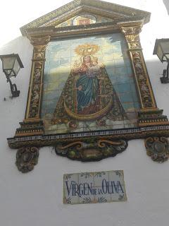 Foto de la Virgen de oliva de Vejer de la frontera