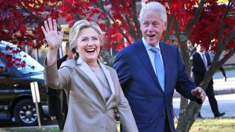 Los Clinton estarán en la toma de posesión de Trump