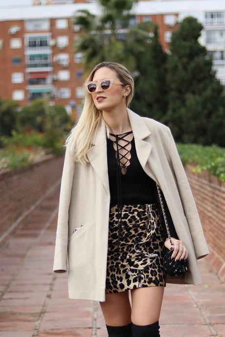 LEOPARD SKIRT LEOPARD SKIRT