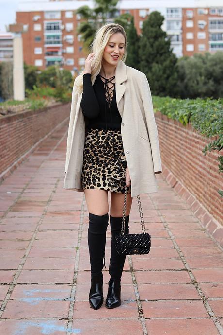 LEOPARD SKIRT LEOPARD SKIRT