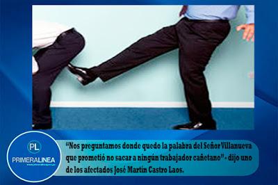 La mayoría son cañetanos: DESPIDEN A TRABAJADORES DE LA UNDC…