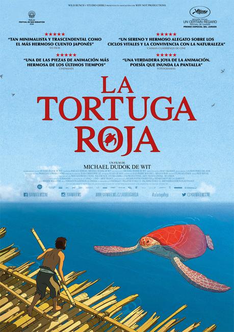 Pósteres de regalo en el estreno español de 'La Tortuga Roja'