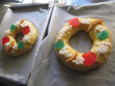 Roscón de Reyes de aceite de oliva