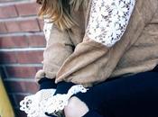 Jersey encaje mangas ZAFUL